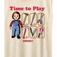 thumbnail image 3 of Chucky - Retro Time To Play- Womens Short Sleeve Graphic T-Shirt, 3 of 5