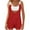 Red, variant on ABATAB Summer Rompers for Women Built in Bra Sleeveless Outfits Color Block Wide Leg Romper Trendy Jumpsuit