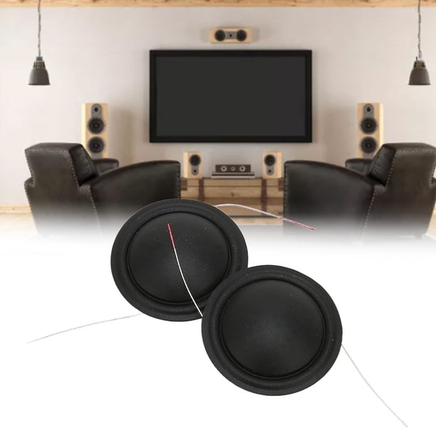 Sourcing Map 2 Unidades Altavoz De Agudos 25.5mm | Bobina De Voz De Cúpula De Resina | Baja Distorsión Y Sonido Claro Para Equipos De Audio