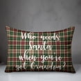 thumbnail image 2 of Creative Products Who Needs Santa When You've Got Grandpa? in Tartan Plaid 14x20 Spun Poly Pillow, 2 of 2