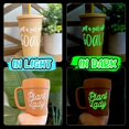 thumbnail image 4 of TECKWRAP Glow in the Dark Matte Adhesive Vinyl, White to Neon Green, 1ft x 5ft for Craft Cutter Sign Plotter Wall Decals Scrapbook Lettering DIY Decorations, 4 of 6