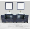 thumbnail image 5 of Vanity Art 96" Double Sink Bathroom Vanity Set with Engineered Marble Top and Free Mirrors, 5 of 11