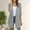 Grey, variant on Hauaitttt Women's Lightweight Cardigan Casual Loose Knit Shirt Long Sleeve Open Front Fall Fashion Comfortable Soft Stretchy Tops Outerwear Short Sweater for Women Hooded Open Front Cardigan Long