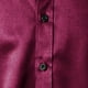 thumbnail image 5 of Camisa de vestir elástica y resistente a las arrugas para hombre: formal, de manga larga, corte ajustado, botones, tejido de poliéster, para ocasiones formales y de negocios., 5 of 7