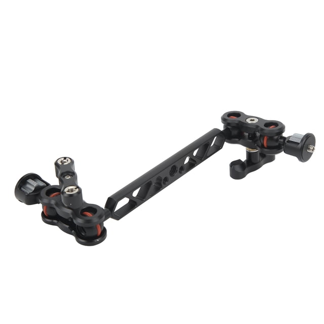 Brazo 13in Cámara Articular Brazo de Aluminio Ajustable Aleación de Aluminio CNC Brazo de Extensión de Anodización Para Luz liderado