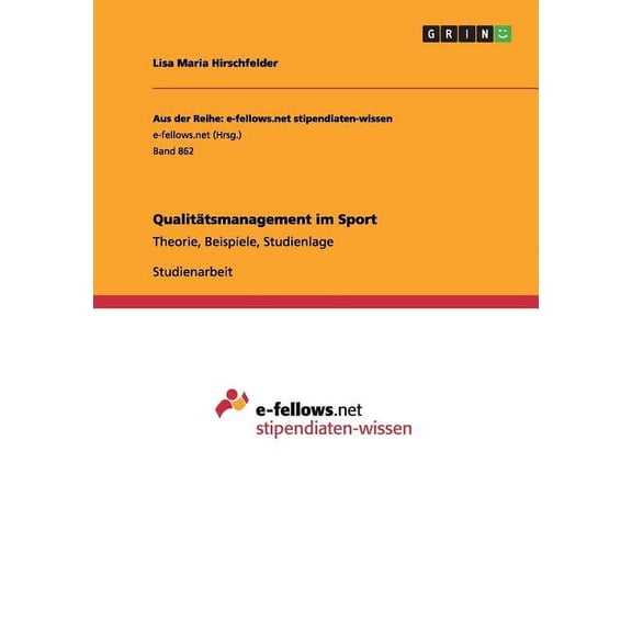 Qualitätsmanagement im Sport : Theorie, Beispiele, Studienlage (Paperback)