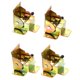 thumbnail image 1 of 4pcs Table Legs Folding Hinge 90 Degree Folding Brake Table Leg Square Buckle, 1 of 3
