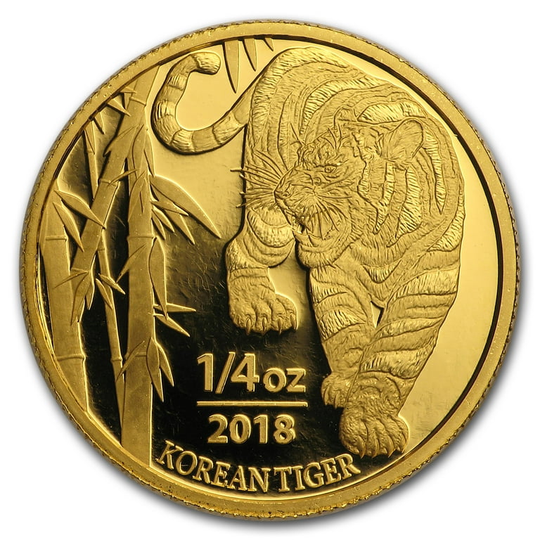 最先端 oz 1/4 Korea South 2018 Gold COA & (w/Box BU Tiger ワンピース