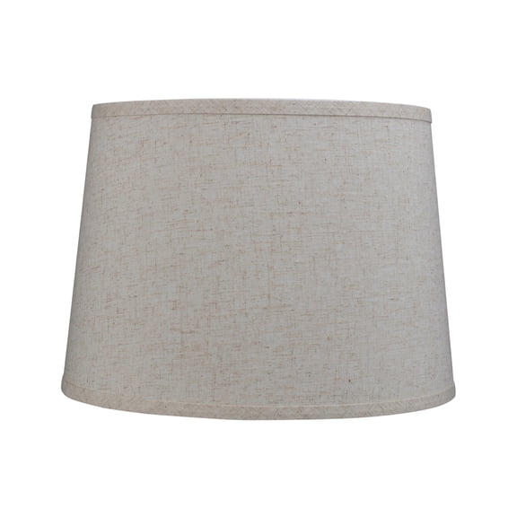 Aspen Creative 32053 Transitional Hardback Empire Shape Spider Construction Lamp Shade in Beige, 14" wide (12" x 14" x 10")