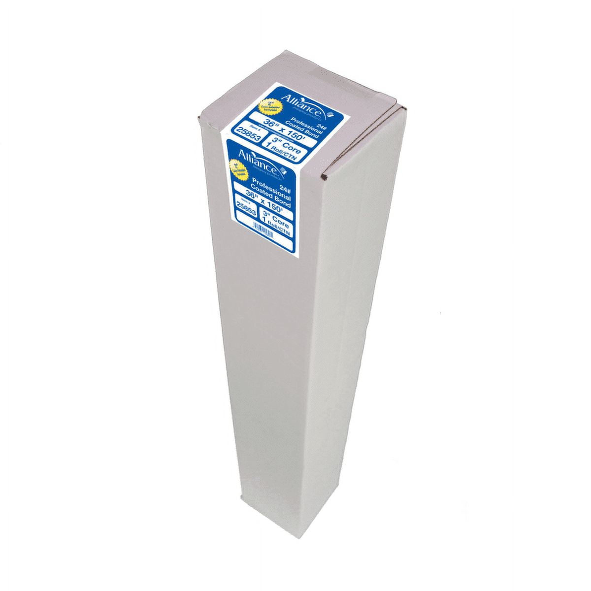 Wide Format Photo Paper 36” x 150’ Hi- Res Coated Bond 24lb, 1 Roll | 2” Core