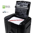 thumbnail image 3 of Trituradora de Papel Aurora AU120MA Microcorte de Alta Seguridad con Alimentación Automática para 120 Hojas, 3 of 9
