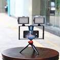 thumbnail image 2 of Puluz Pkt3021 Smartphone Video Rig Kit Estabilizador De Jaula De Teléfono Con Luz De Relleno Para Transmisión En Vivo Grabación De Video Vlog Inevent EL012591-00, 2 of 6