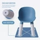 thumbnail image 4 of Silla para niños, silla de plástico para aula, taburete desmontable para niños en edad preescolar, 4 of 8