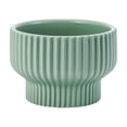 thumbnail image 2 of Xihbxyly Maceta Circular de Cerámica, Textura Esmaltada a Mano, Materiales Naturales, Diseño Transpirable, Ideal para Exhibir Suculentas, Decoración Elegante para El Hogar, Uso En Interiores y Exteri, 2 of 4