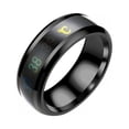 thumbnail image 1 of Waterproof Temperature Sense Ring Bracelet Intelligent Smart Ring Finger Wear Changing Color Temperature Ring, 1 of 9