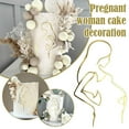 thumbnail image 3 of TQEHS Decoración de pastel de embarazo para futura mamá Decoración de cumpleañosθÆ Q9I3, 3 of 5