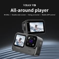 thumbnail image 2 of Cámara de acción 4K con pantalla Dual, WIFI, antivibración, impermeable, casco para motocicleta y bicicleta, pantalla 2,0, cámaras DV de vídeo deportivas, 2 of 4