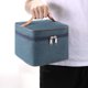 thumbnail image 4 of Bolsa de Almuerzo Reutilizable Aislada Unique Bargains Bolsa Tote de Almuerzo Contenedor de Comida Cuadrado Azul Marino, 4 of 6