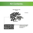 thumbnail image 5 of Barrette Outdoor Living No. 8 X 1-1/2 in. L Square Black Screen Panel Fastener Kit 12 pk, 5 of 5