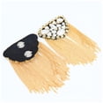 thumbnail image 5 of CIMAXIC 1Pc Metal Rhinestone Brooch Clothes Accessory Creative Tassel Shoulder Board,4.33"X2.95"X4.33", 5 of 5