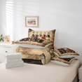 thumbnail image 6 of Homewish Vintage Cola Twin Bedding Sets 7-Piece for Kids, Retro Cola Bottle Bedding Comforter Set, Summer Holiday Party Reversible Sheet Sets, Luxury Bedroom Decor, 6 of 8