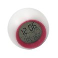 thumbnail image 3 of SHISUYAN Round Colorful Alarm Clock Calendar Ball Night Lamp Alarm Clock Bedside Children's Alarm Clock No Battery Included, 3 of 8