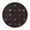 Deep Burgundy Forest Green, variant on Indoor 12' Voice-Activated Luminous Decoration Wall Clock With LED Night Light Cute Christmas Pattern