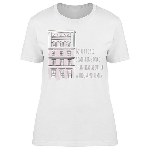 Wroclaw Poland Sketch T-Shirt Women -Image by Shutterstock, Female Medium