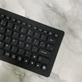 thumbnail image 4 of Teclado Teclado de silicona con cable USB español de 84 teclas, teclado plegable de silicona suave impermeable a prueba de polvo para computadora de escritorio portátil 1 1, 4 of 5