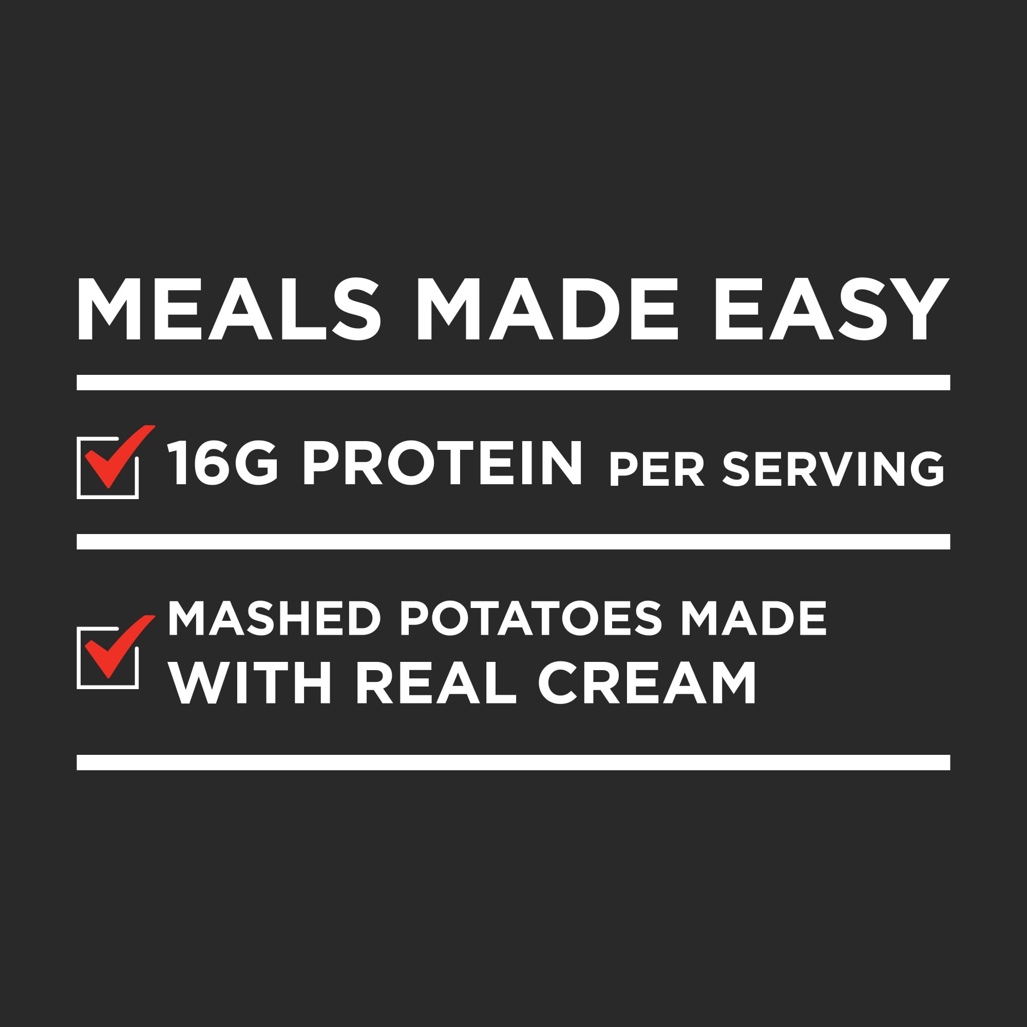 Banquet Turkey Meal with Mashed Potatoes, 16g Protein, Frozen Meal, 10 oz.