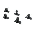 thumbnail image 1 of 5 Pcs L Track Double Lug Threaded Stud Nut  with L Track Rail for Truck Bed Trailer Cargo Control Pickup RV ATV Carbon Steel, 1 of 7