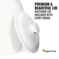 thumbnail image 3 of Geo Sports Porcelain Ceramic B.P.A. & Lead Free 5 Gallon Capacity Water Dispenser, Faucet and Lid, 3 of 6