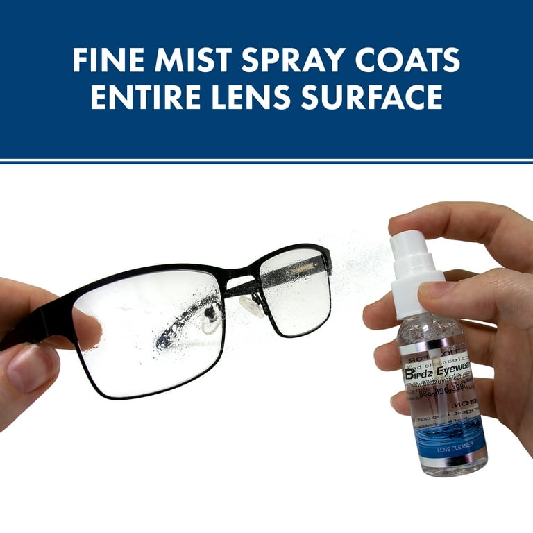 1 Ounce Anti Fog Spray for Eye & Sunglasses -Glass & Plastic Cleaner - Fog  Free Cleaning Spray for Glasses, Eyewear, Goggles- Pack of 1-1oz spray 