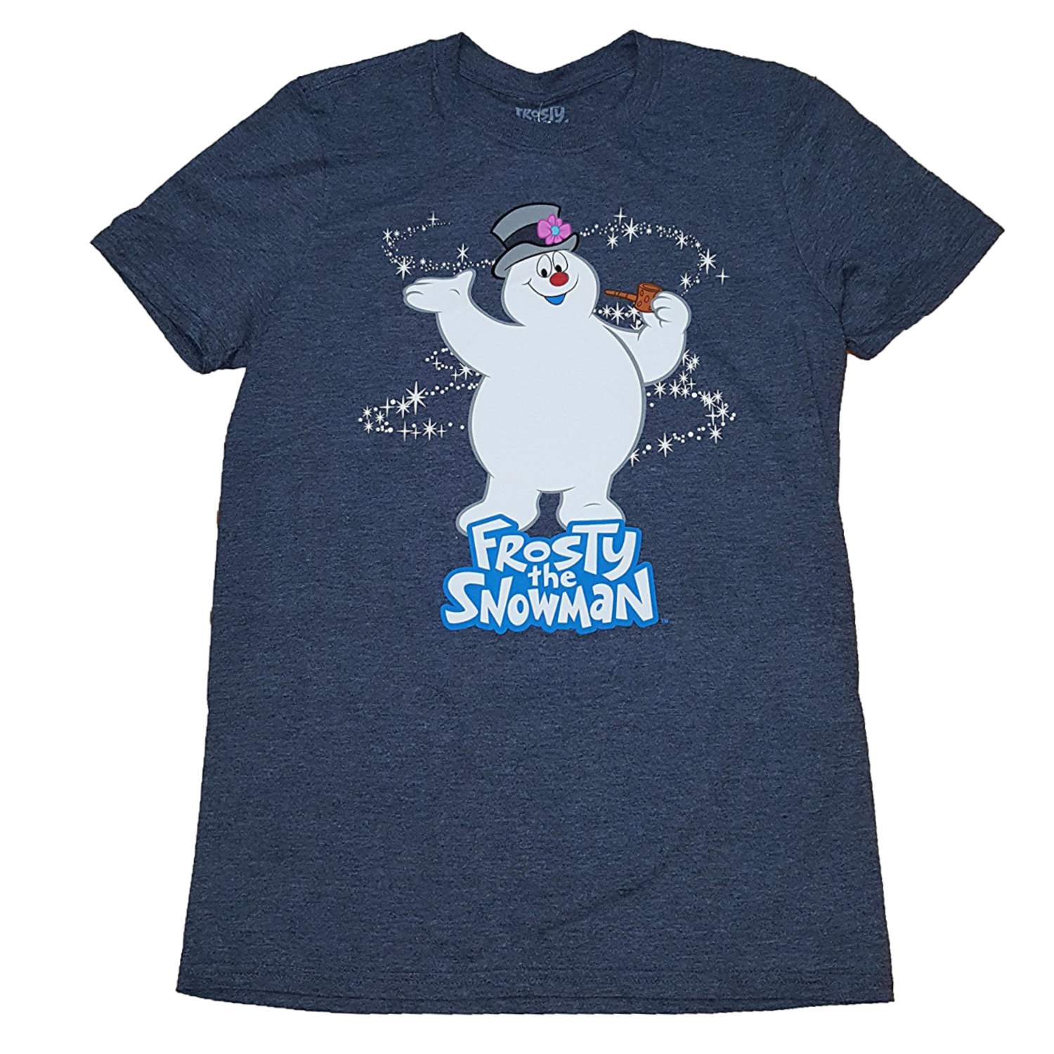 Holiday - Frosty The Snowman Men's Christmas Graphic T-Shirt - Walmart 