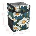 thumbnail image 5 of Daisy Foldable Car Trash Can with Lid, Leak-proof Mini Garbage Bin, Hanging Storage Bag, 5 of 6