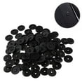 thumbnail image 3 of Pangheng Car Seat Belt Stopper Buckle Button Easy to Install, ABS Plastic, Gray Black Beige, 3 of 6