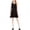 Black - black, variant on maison Jules Womens Pearl-Trim Fit & Flare Dress, Black, X-Large