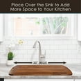 thumbnail image 6 of Rock & Branch 30" x 20" Acacia Wood Extra Large Cutting Board, 6 of 8