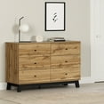 thumbnail image 2 of South Shore Bellami 6-Drawer Double Dresser Nordik Oak, 2 of 9