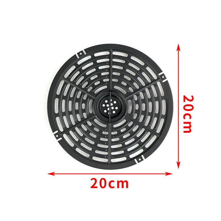 QIFEI Air Fryer Replacement Grill Pan, Crisper Plate,Air fryer Accessories,  Non-Stick Fry Pan, Dishwasher Safe 