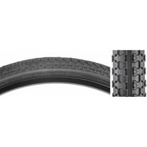 Bicycle Tire Sunlite 26x1.75 Black/Black Raised Center K52