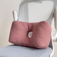thumbnail image 5 of Lumbar Support Pillow for Office Chair and Car Seat, Corduroy Back Cushion with Cotton Filling, Washable Cover for Back and Long Sitting, 5 of 6