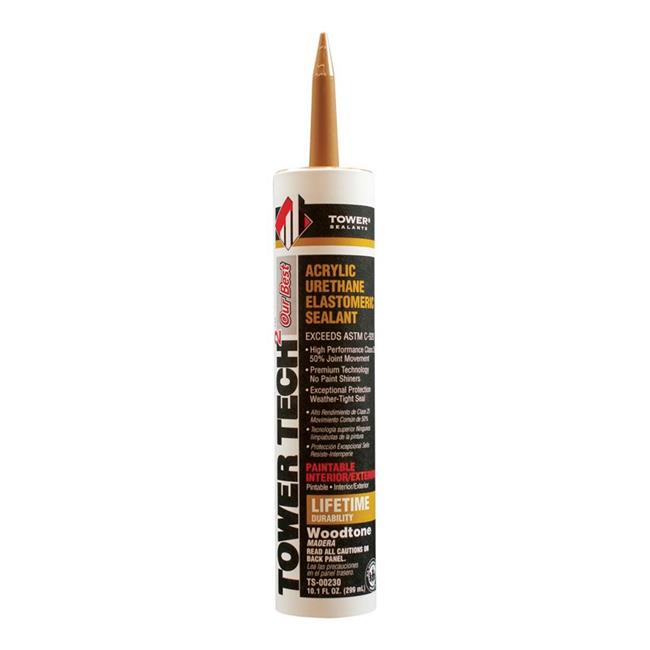 Tower Sealants 1800986 Tower Tech 2 Woodtone Acrylic Urethane Sealant