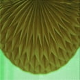 thumbnail image 1 of Ahgly Company Machine Washable Indoor Square Transitional Green Area Rugs, 4' Square, 1 of 7