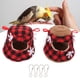 thumbnail image 4 of Casa para pájaros cálida de invierno cama para dormir escondida para pájaros suave y cómoda pájaro colgante para hámster para mascotas pájaros y loros ANGGREK Otros, 4 of 8