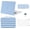 Air Blue, variant on MOSISO Compatible with MacBook Air 13 inch / 13.6 inch Case for M4 A3240 / M3 A3113 / M2 A2681 (2022–2026),5-in-1 Set Hard Shell Protective Cover Set