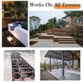thumbnail image 4 of 12Pcs-Adjustable Deck Support Pedestal, Plastic Adjustable Deck Foundation Base, Height Adjustment Raising from 1-3/16" to 2-3/8, 4 of 8
