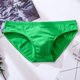 thumbnail image 3 of Calzoncillos para hombre, de algodón, de color sólido, sexys, transpirables, de cintura baja, para adultos, 3 of 6