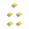 thumbnail image 1 of Guardoinrt Creative kitchen multi-function cut potato silk wave knife wolf potato cut corrugated potato chip cutter vegetable acacia yellow 5Set, 1 of 6