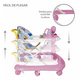 thumbnail image 5 of Andadera Musical Plegable para Bebe Juguete Educativo Interactiva ROSA, 5 of 5